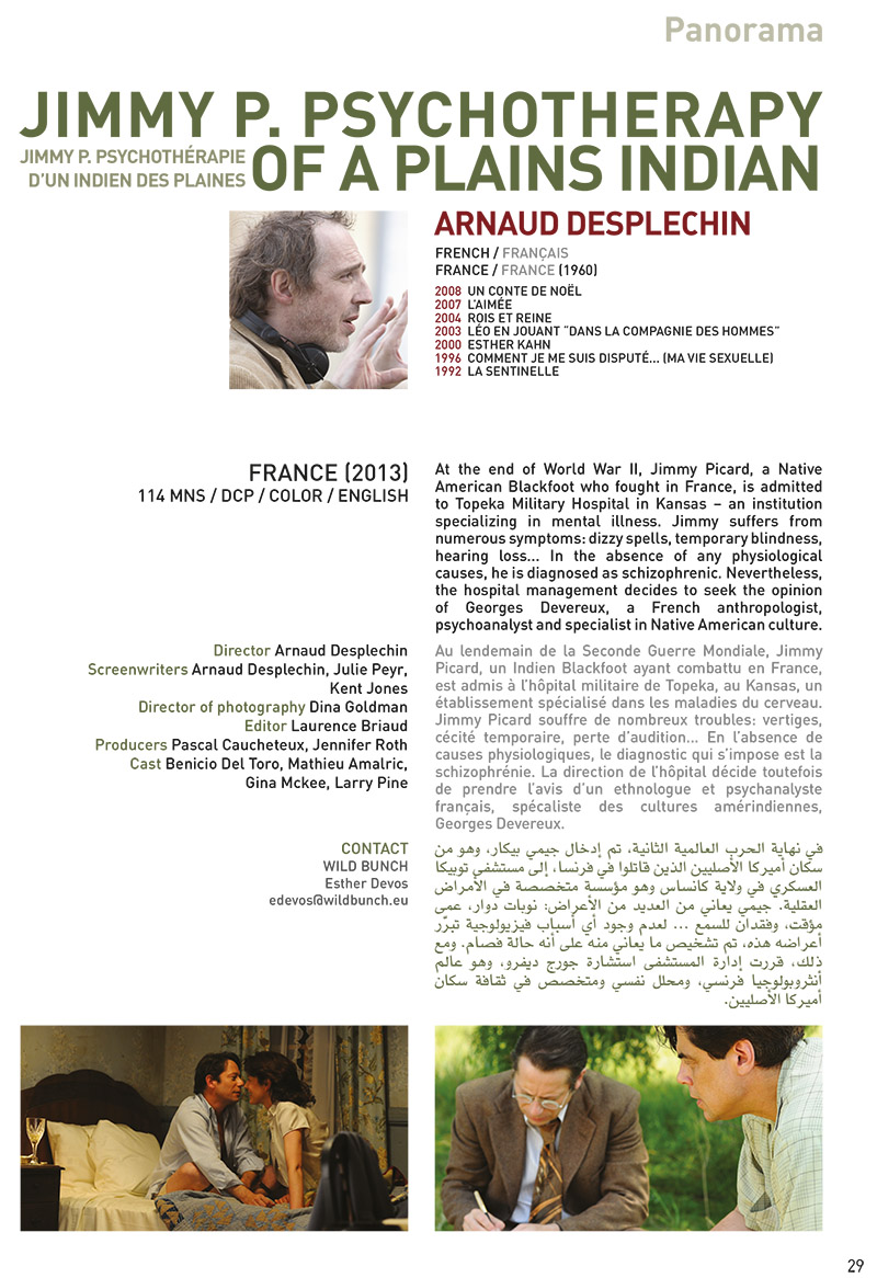 Jimmy P. Psychotherapy Of A Plains Indian