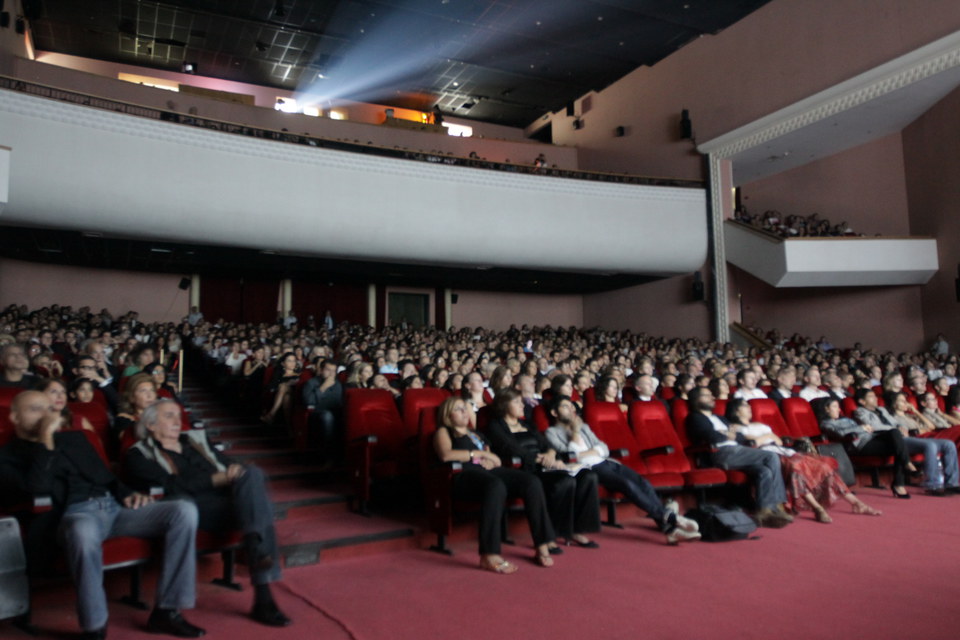 View of UNESCO before the screening of TETRO