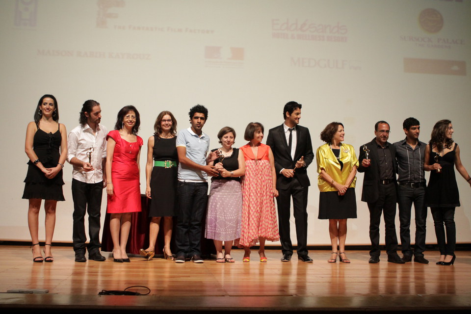 Group photo of the winners