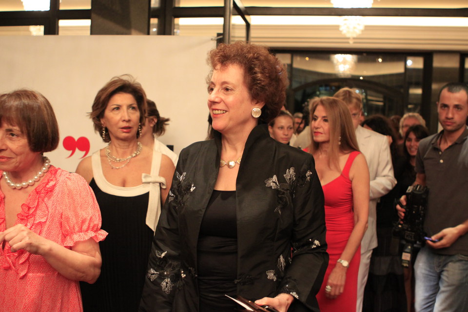 Canadian Ambassador arriving for the opening