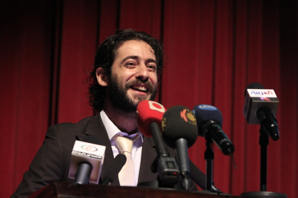 Elie Mitri ceremony host opening the evening