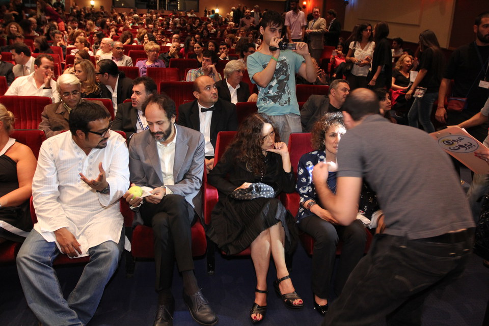 Luca Guadagnino President of the Jury, Christina Piccino &amp; Maysoun