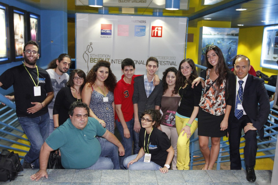 Members of the BIFF Team at the end of the closing night