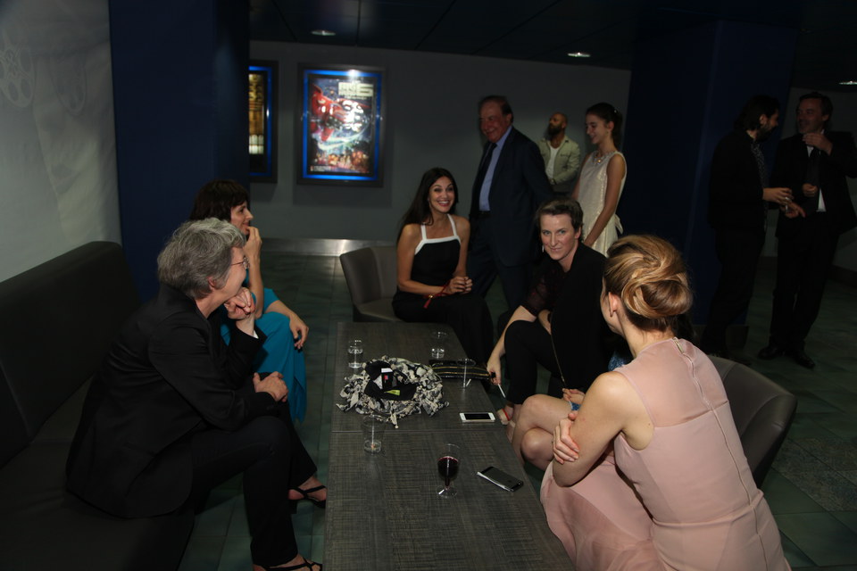 Guests in VIP Lounge before entering the theater