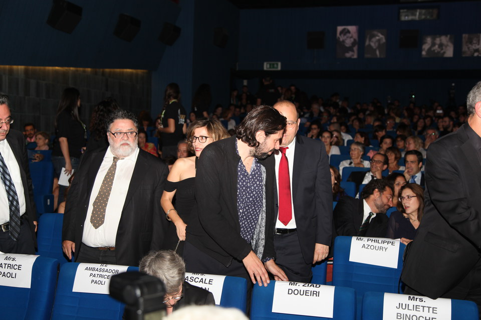 General view of The main theater opening night 2014..Before the Stars enter