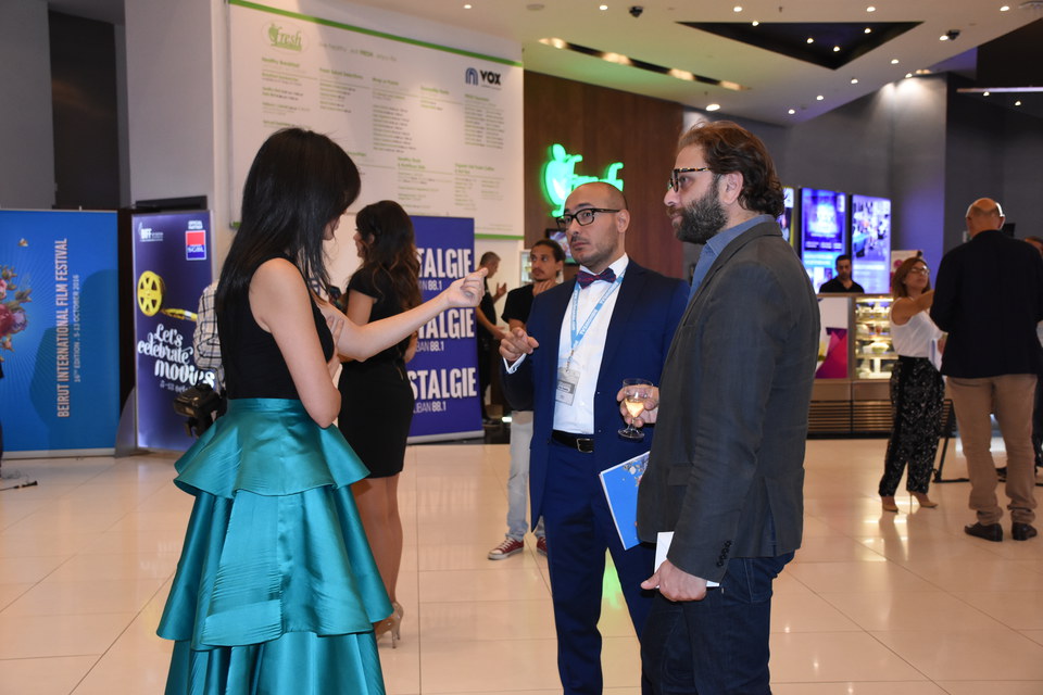 General view of Hall before evening starts, Pierrette Kartrib, Elias Doummar & Rany Sarouphim
