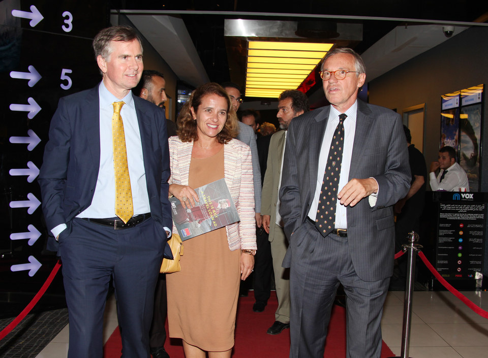 H.E. UK Ambassador & H.E. Swiss Ambassador Mr. Francois Barras