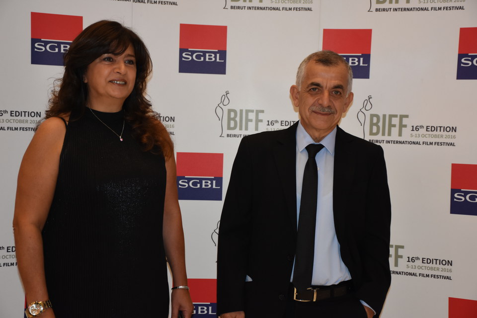 Actor Camille Salameh & Mrs Salameh