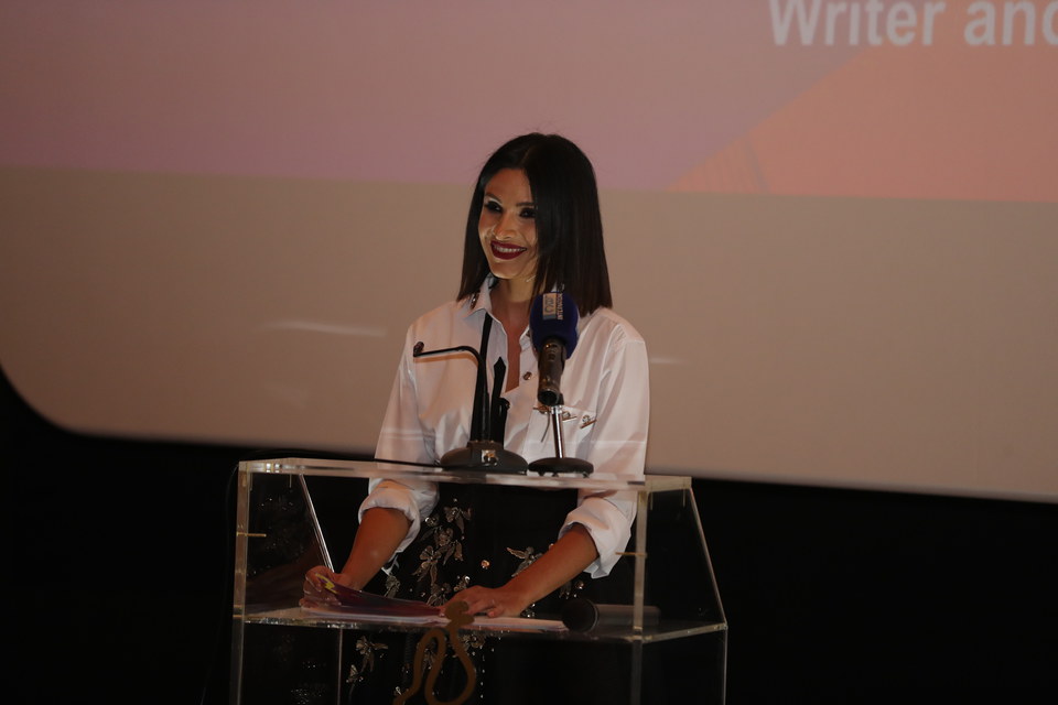 Ceremony Host Pierette Katrib opening evening