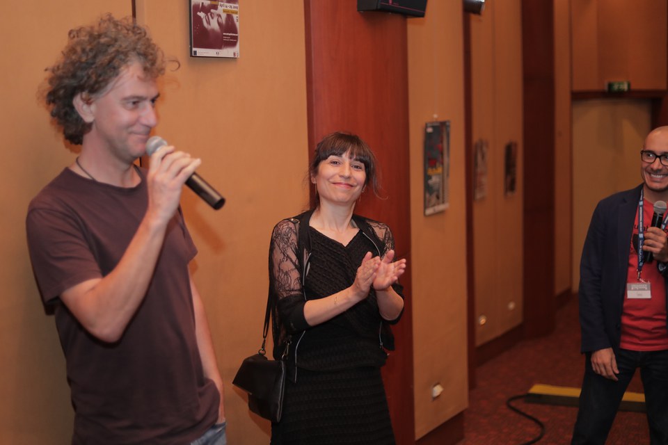 Jean Stephane & Rita Dagher presenting A Prayer Before dawn