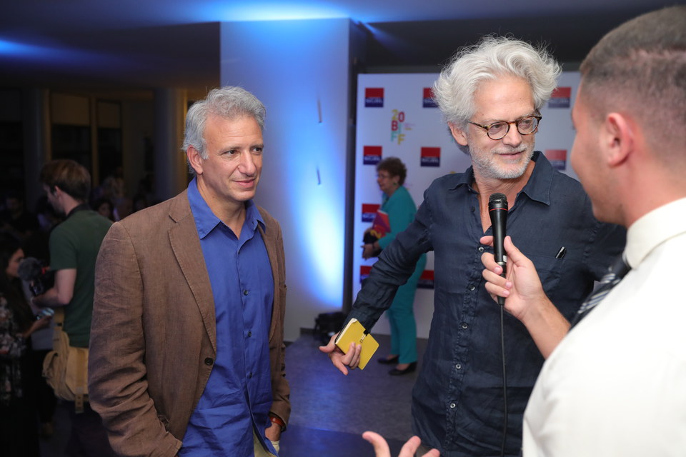 Jury Co-Presidents Jonathan Nossiter & Santiago Amigorena