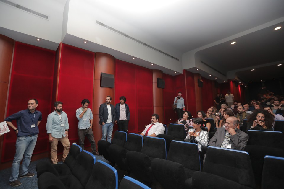 Alkim Ozmen director Story of a Job Interview, Cem Ozay director Passenger, Abd al Rahman Dukmak director Wameed & Karim Rahbani director Cargo & Karim Lakzadeh director A Girl In The Room